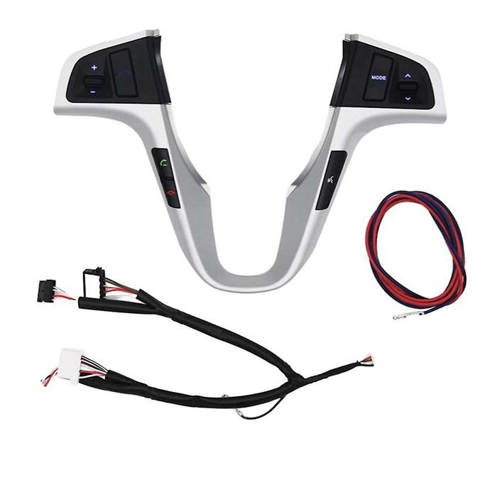 Multifunction Steering Wheel Switch with Harness for Accent Steering Wheel Button 96700-1r0304x B