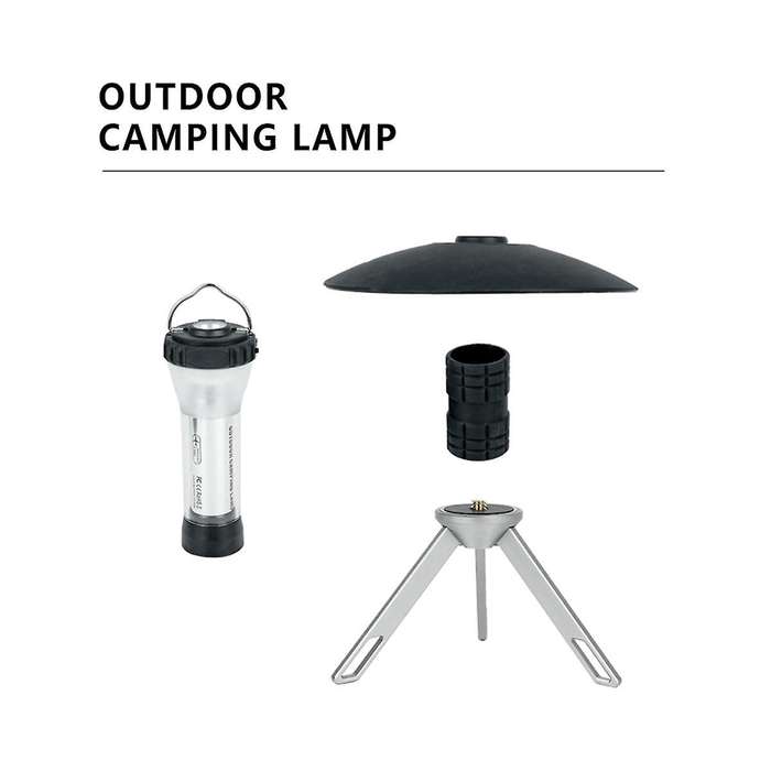 Multifunctional Camping Lamp Portable Outdoor Camping Lamp USB Charging Tripod Bracket Detachable Ou