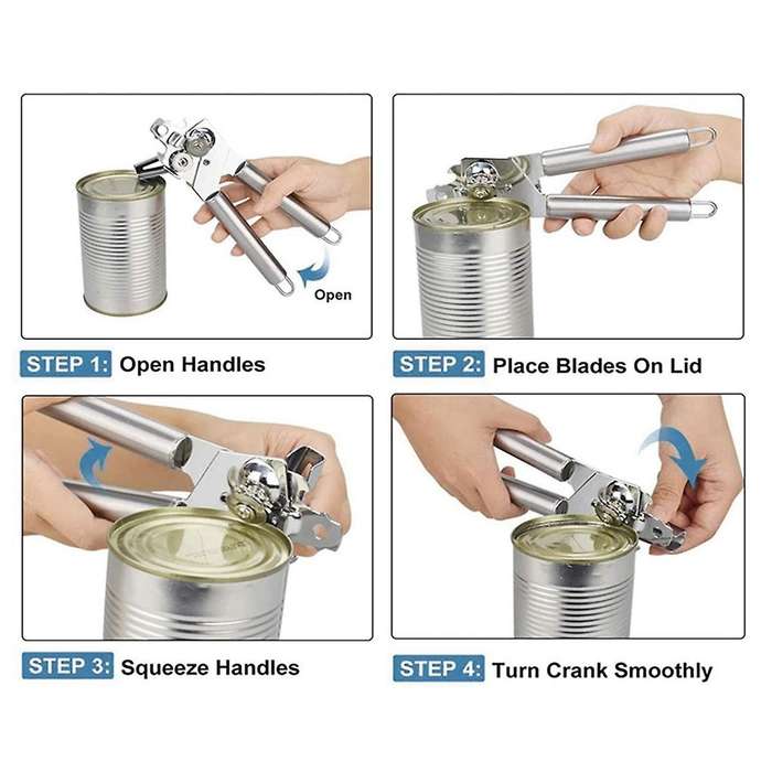 Multifunctional Can Opener Kitchen Durable Heavy Can Opener Hand Tools