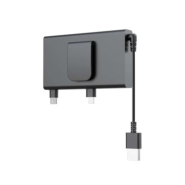 Multifunctional Car Rear Dual Cable Retractable Car Charger Car Accessories