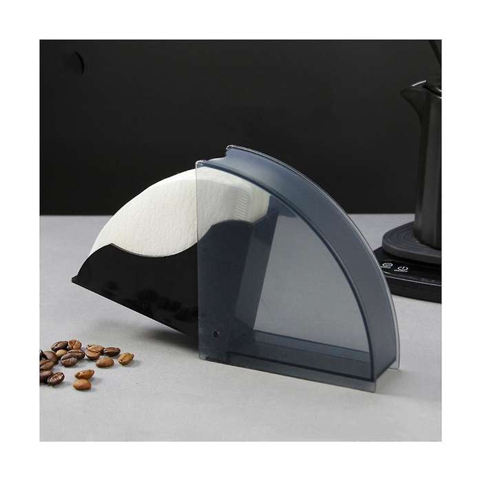 Multifunctional Coffee Filter Case with Lid Organizer Napkin Holder for Travel Business Hotel Kitch