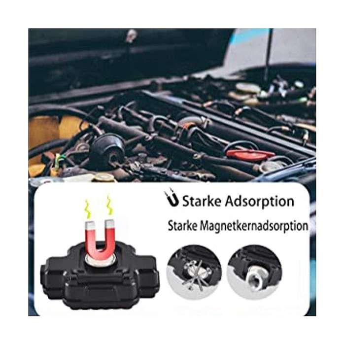 Multifunctional Headlight Type-c Charging with Magnet Led Working Lights Removable Multi-function P