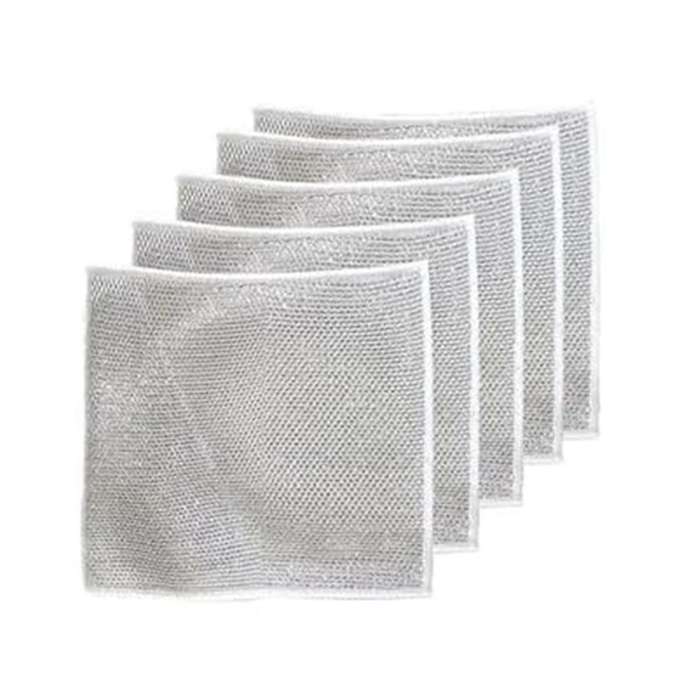 Multipurpose Dishwashing Rags for Wet and Dry, Non-Scratch Scrubbing Dishcloth Rags