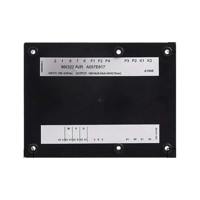 MX322 AVR Brushless Generator Voltage Plate Voltage Automatic Regulator Stabilizer Voltage Plate Ge