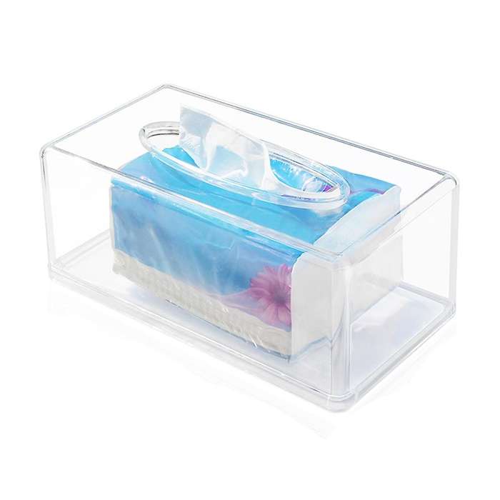 Napkin Holder Home Transparent Acrylic Napkin Box Home Hotel Acrylic Tissue Box Storage Rack