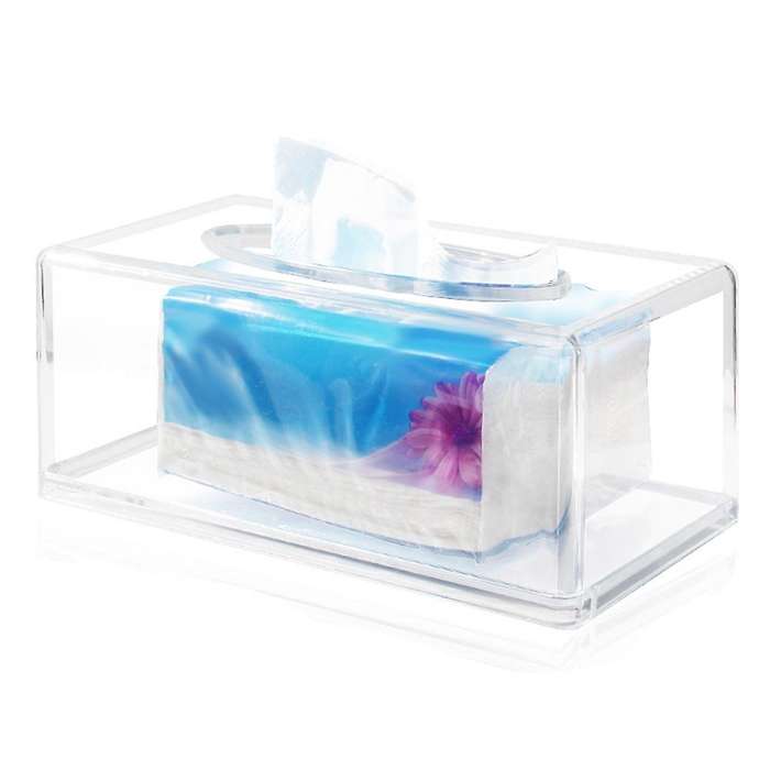 Napkin Holder Home Transparent Acrylic Napkin Box Home Hotel Acrylic Tissue Box Storage Rack