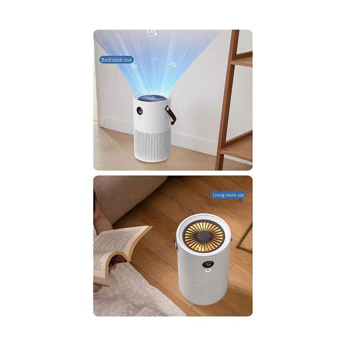 Negative Ion Air Purifier Portable Indoor Formaldehyde Air Filter Usb Mute Smoke Removal Purifier wi