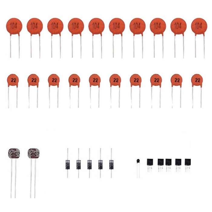 New Breadboard Set Electronics Component DIY Kit with Plastic Box for R3 Component Package