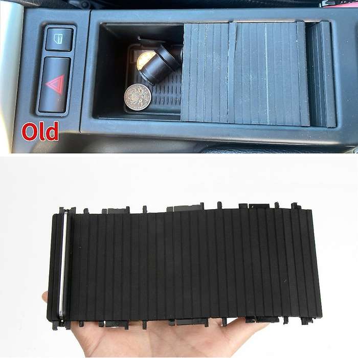 New Car Inner Indoor Centre Console Cup Holder Roller Blind Cover for - 3 Series E46 316 318 320 32