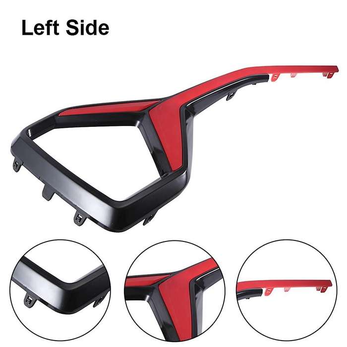 New Car Left Front Headlight Decorative Frame Front Bumper Decorative Strip for Cs35 Plus 2021