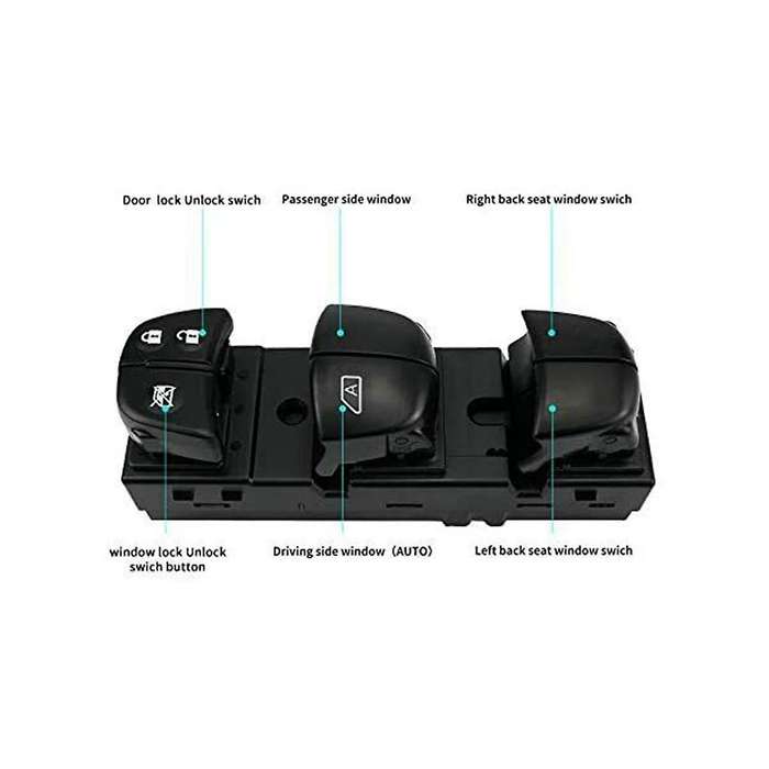 New Car Window Button for 25401-3nf0a Glass Lifter Switch Sw11383 254013nf0a