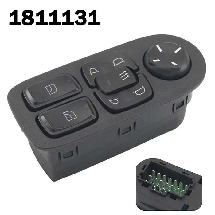 New Electric Power Window Control Switch Window Adjustment Switch 1811131 for CF65 CF75 CF85 XF95 T
