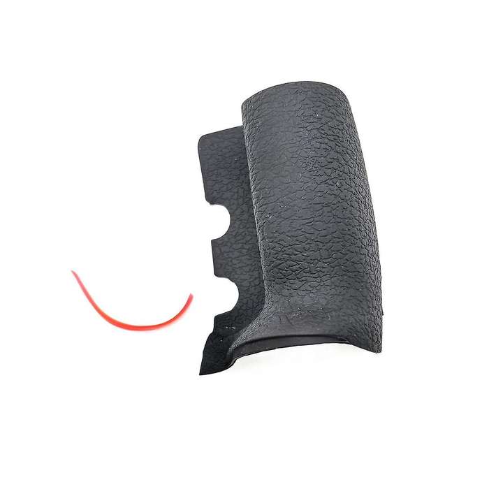 New for D810 Body Rubber 1 4PCS Grip+Left Side +Thumb + Bottom Rubber Cover Repair Parts