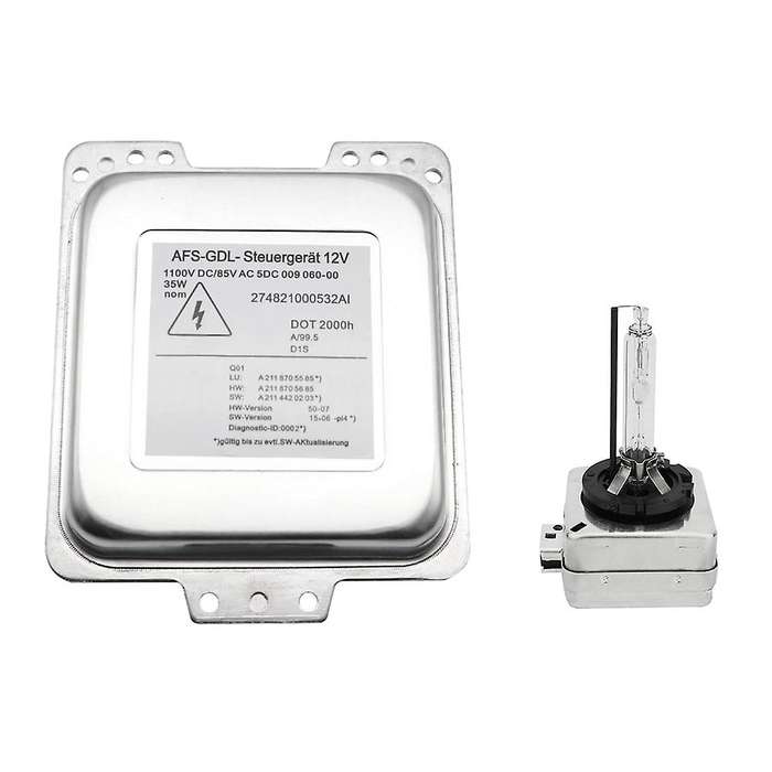 New for AFS- - E Class W211 5DC009060-00 HID Headlight Ballast Control Module & Bulb 4300K D1S/R
