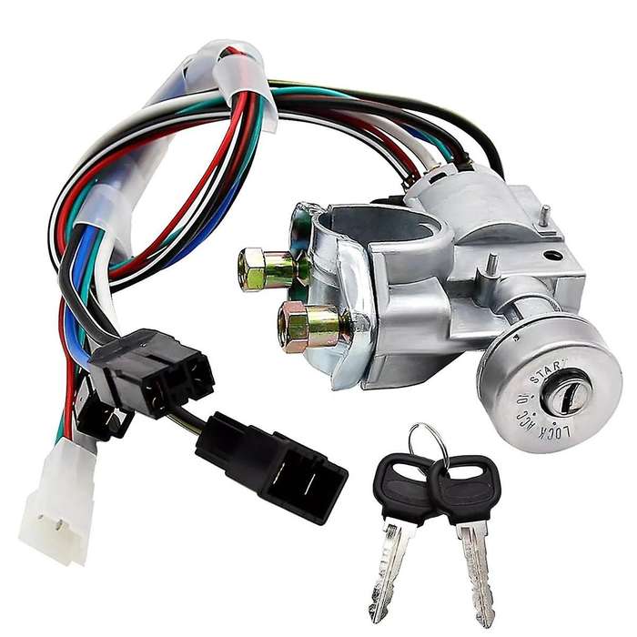 New Ignition Switch Lock Barrel Cylinder with Key for Pickup B2000 B2200 B2600 UB80-76-290 UB8076290