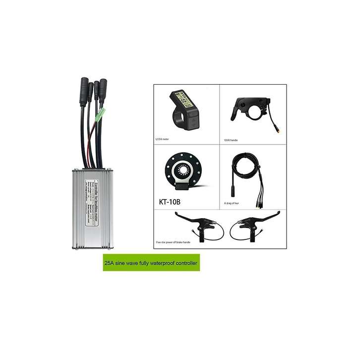New Sine Wave Controller Kit Electric Bicycle Electric Scooter Kit Lcd4 Display Sine Wave Controller