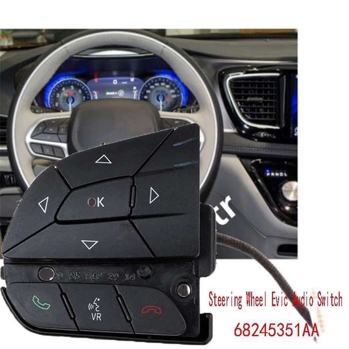 New Steering Wheel Evic Audio Switch for Charger 200 300 2014-2018 68245351AA