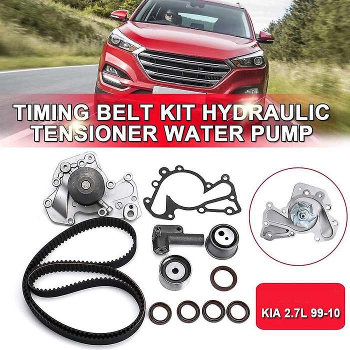 NEW Timing Belt Kit Hydraulic Tensioner Water Pump for for 2.7L 99-10