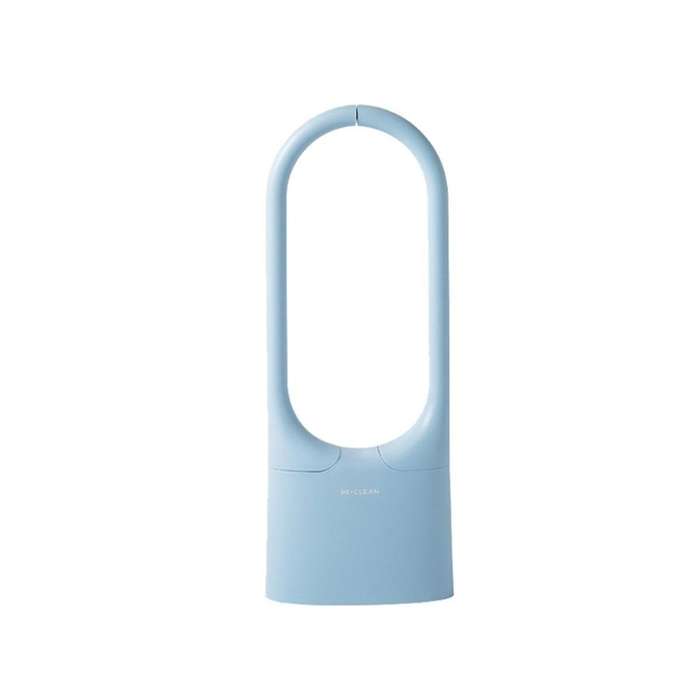 New Wall Mounted Toilet Brush No Need to Punch High Silicone Material Toilet Cleaning Tool Wash Blu