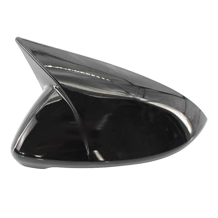 New-1 Pair Bright Black Car Rear View Mirror Cover Cap Fit for Golf MK7 2014-2019 Side Mirror Cover