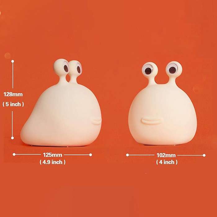 Night Light, Nursery Squishy Lamp, Silicone Night Light for Breastfeeding, Cute Animal Bedside Lamp