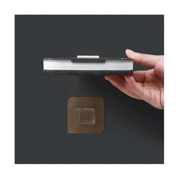 Non- Soap Holder Bathroom Strong Suction Drain Rack Soap Dishes Household Suction Cup Soap Dish