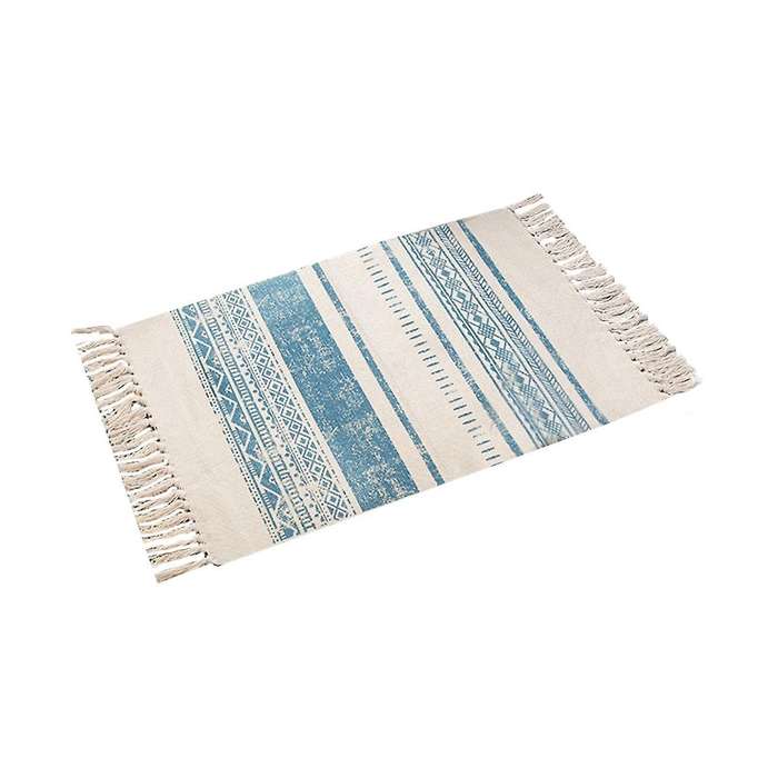 Nordic Cotton and Linen Floor Mats, Ethnic Carpets, Doormats, Doormats, Non- Mats In The Bedroom