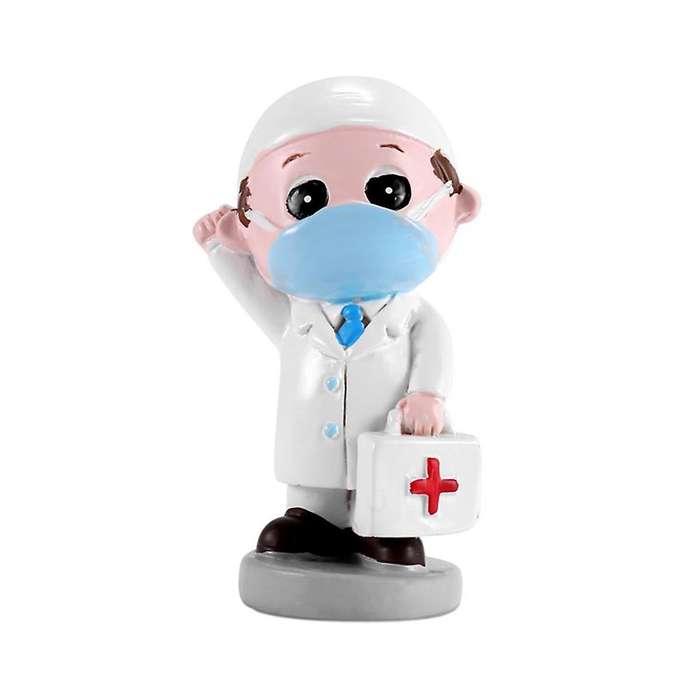 Nordic Figurines Ornaments Home Decoration Accessories Handicrafts Living Room Doctors and Nurses Or