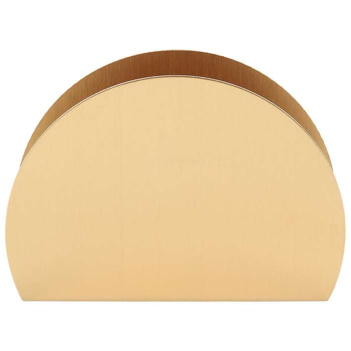 Nordic Home and Wedding Decoration Table Napkin Holder Rack Gold Plated Stainless Steel Storage Towe