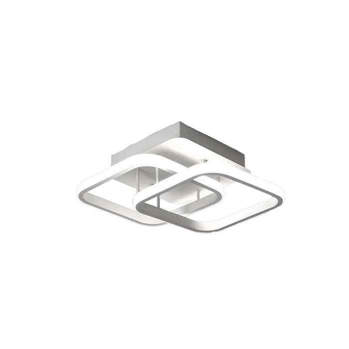Nordic Style Acrylic Chandelier Modern Led Ceiling Light White Ceiling Lamp for Bedroom, Kitchen, Co