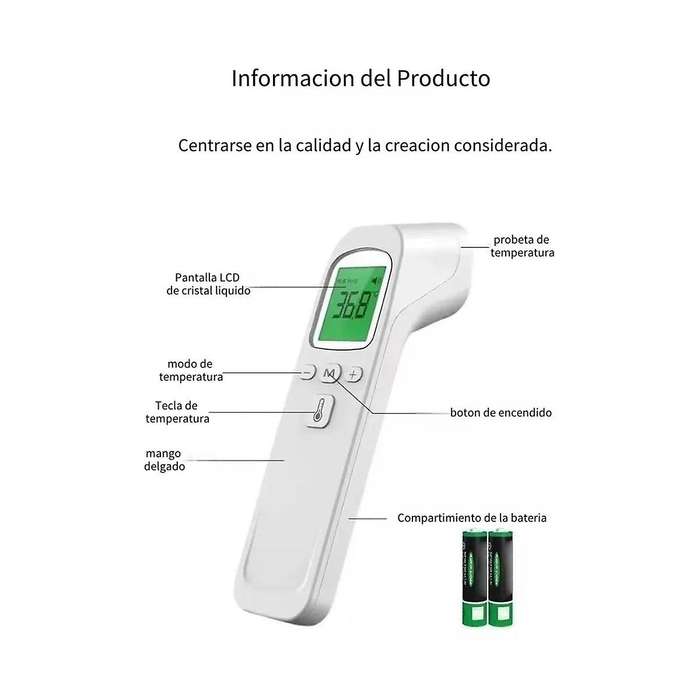 No-Touch Forehead Thermometer, Digital Infrared Thermometer for Adults and Kids, Touchless Baby Ther