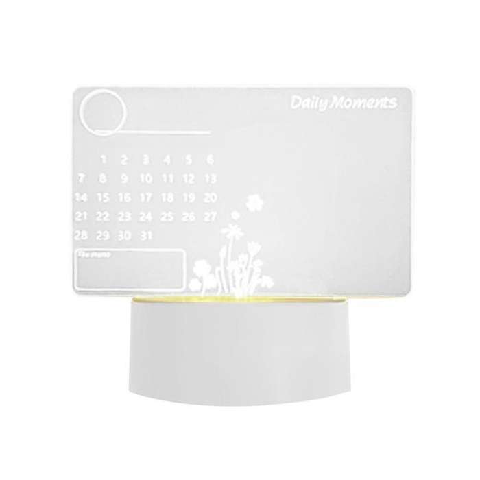 Note Board Creative LED Night Light USB Message Board Holiday Light