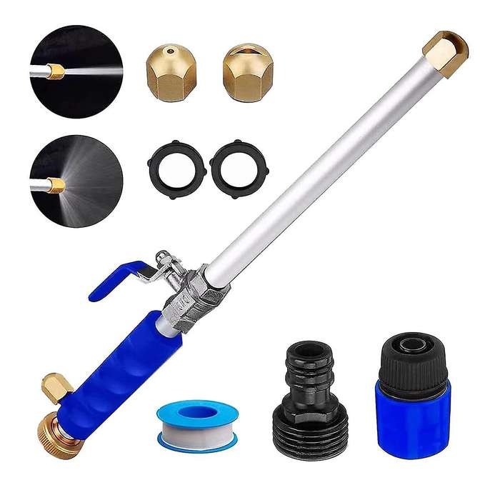 Nozzle Power Washer for Garden Hose Jet 2-in-1 High Pressure Washer Tools with 2 Different Nozzles Q