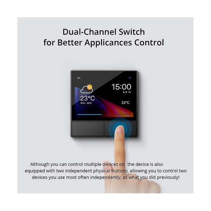 Nspanel Smart Scene Wall Switch Ewelink App Control Hmi Google Home All-in- Panel 2