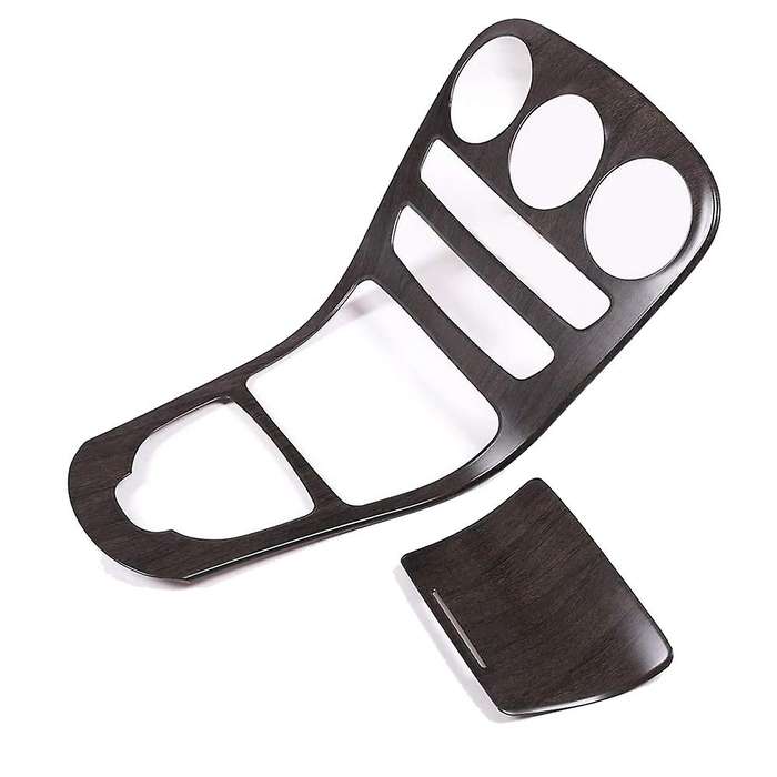 Oak Wood Car Central Control Panel Cover Decorative Frame for C Class W205 Glc-class X253 2015-2018