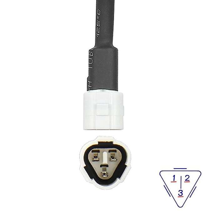 OBD Motorcycle Cable for Yamaha 3 Pin Plug Cable Diagnostic Cable 3Pin to OBD2 16 Pin Adapter