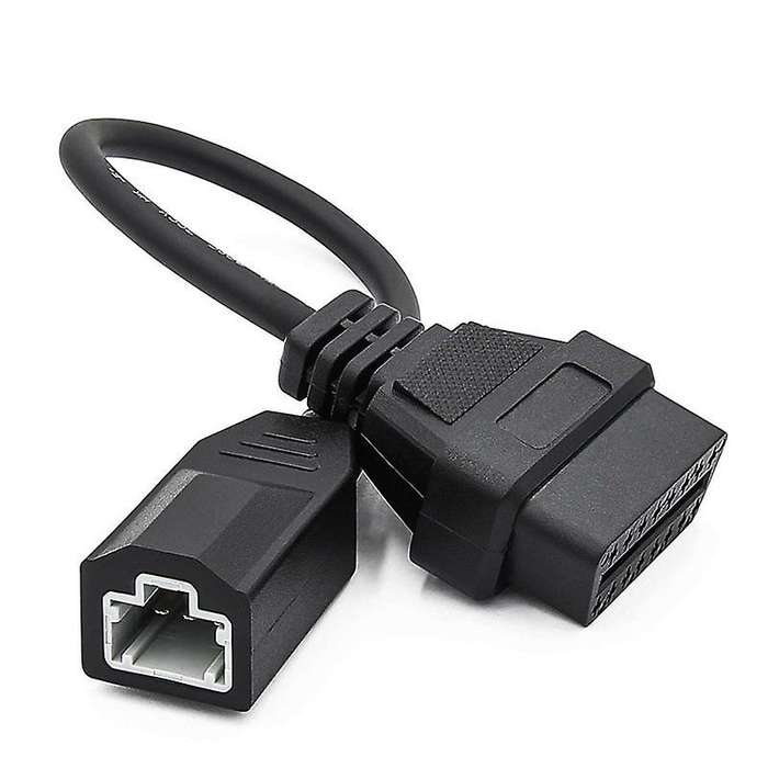 Obd2 Cable for Honda 3pin Obd1 Adapter Obd2 Obdii for Honda 3 Pin to 16 Pin Connector Compatible Di