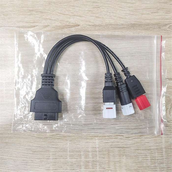 Obd2 Diagnostic Cable for Yamaha Kline Euro5 Motorcycle 16 Pin to 3pin 4pin 6pin Obd2 3 In 1 Diagnos
