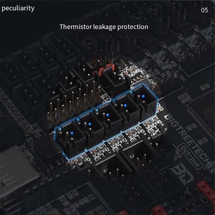 Octopus Motherboard 32bit Control Board Tmc2209 Tmc5160 3d Printer Parts Vs Skr V1.4 Turbo for Voron