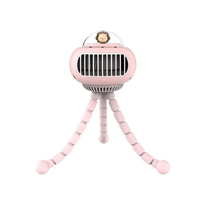 Octopus Fan Clip Stroller Fan Desktop Handheld Multi-function Charging Mini Fan