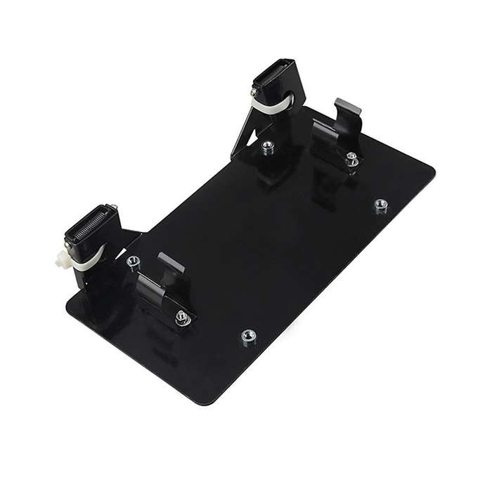 Off-road Flip License Plate Mounting Frame Automatic Winch Roller Fairlead Mounting Bracket 8 3/4 In