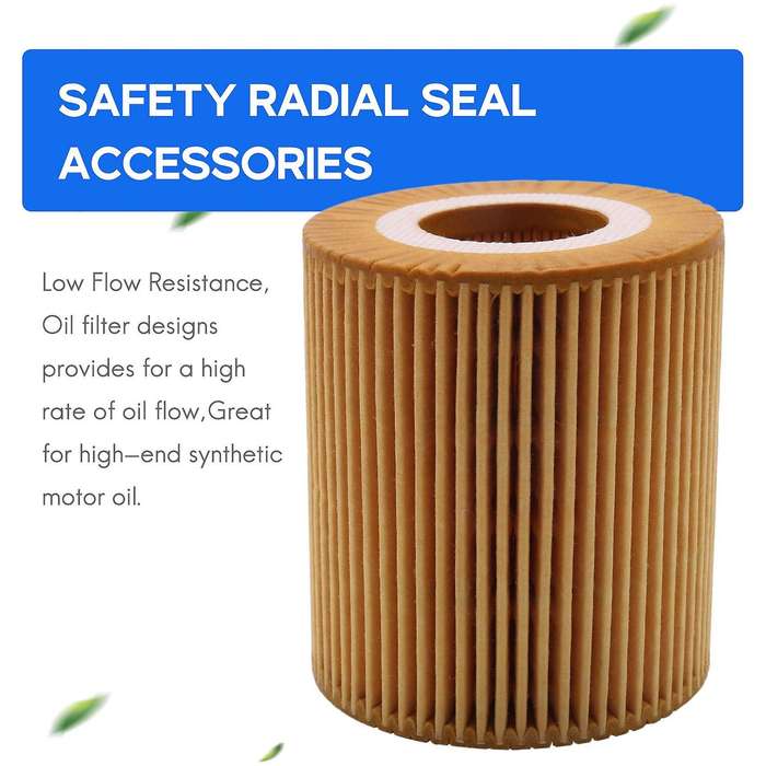 Oil Filter 11427508969 Compatible-BMW 1 3 5 Series X1 X3 Z4 Roadster E46 E81