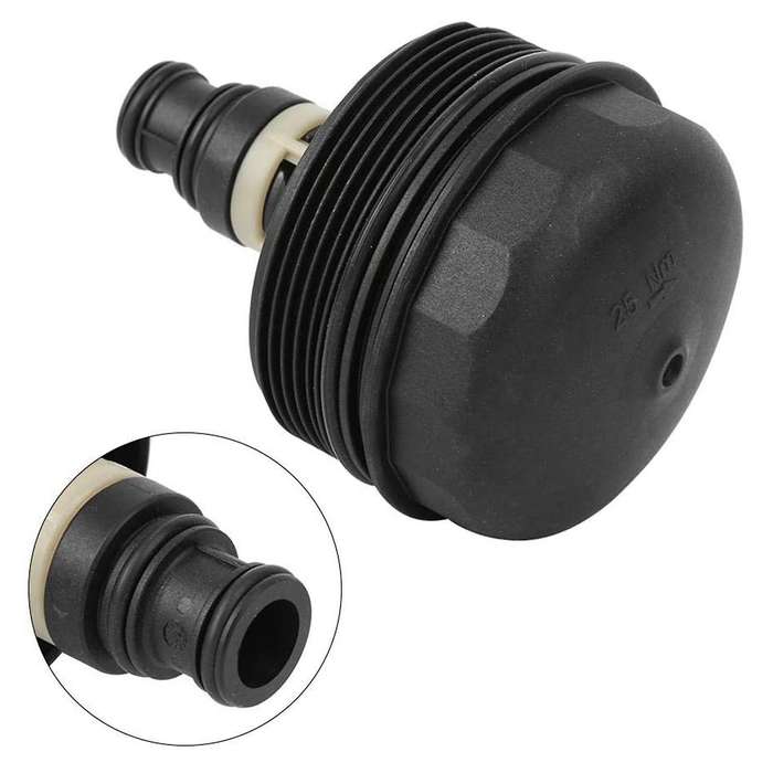 Oil Filter Housing Cap Cover 11427508968 Fits for - E81 E87 E88 E82 E91 E46 Oil Filter Cover Replace