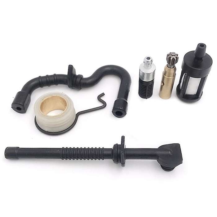 Oil Pump Worm Gear Fuel Oil Filter Line Hose Kit for Stihl Ms 180 170 Ms180 Ms170 018 017 Chainsaw