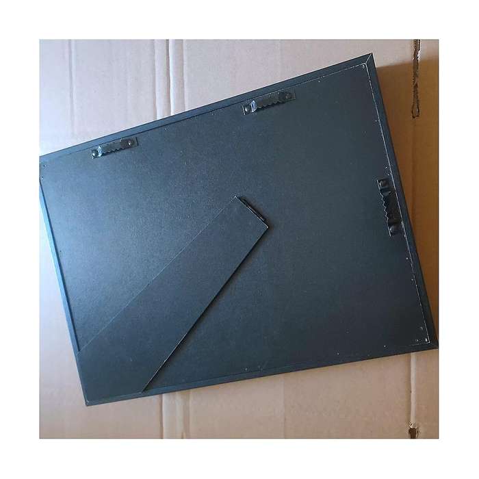 Open Frames for Children's , Fillable Art Frames for Children, Max A4 Art Frames, Black, Pack of 2
