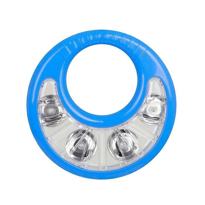 Orff Percussion Instrument Hand Ring Bell Ring ABS Flower Drum Ring KTV Hand Ring Bell Music Toy Tam