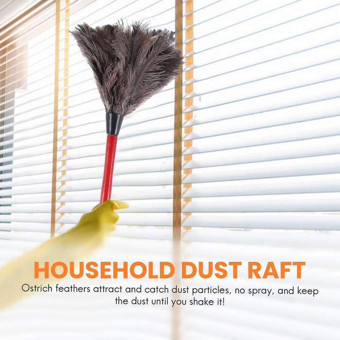 Ostrich Cleaning Feather Duster Ostrich Duster Ostrich Feather Duster Soft Feathers Duster From furn