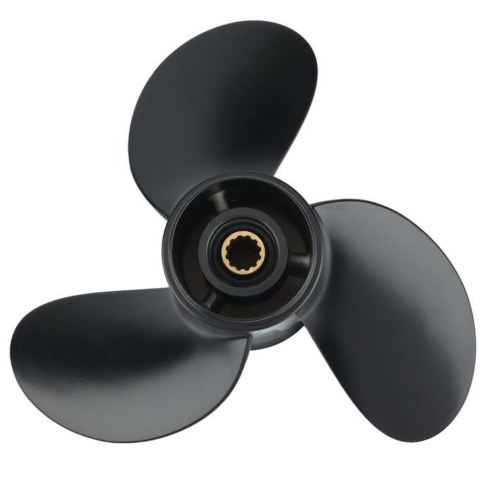 Outboard Propeller for Tohatsu Mercury 8Hp 9.9Hp 8.5x9 Boat Screw 3 Blade 12 Spline Engine Part