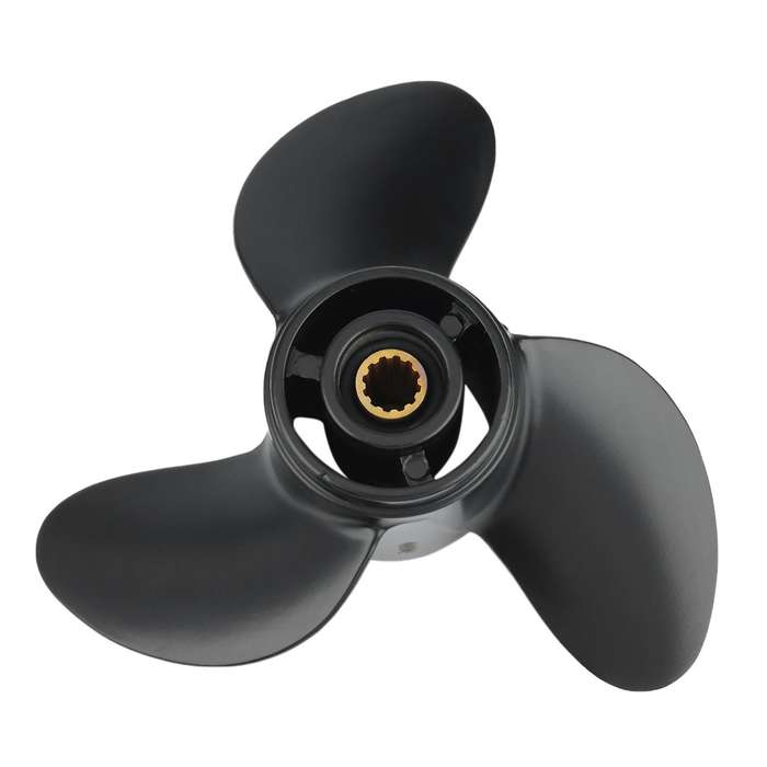 Outboard Propeller for Tohatsu Mercury Mariner 4Hp 5Hp 6Hp 7.8x9 Boat Screw 3 Blade 12 Spline Marine