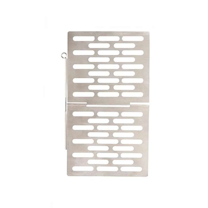 Outdoor 304 Stainless Steel Baking Tray Folding Barbecue Board Camping Self-Driving Barbecue Portabl